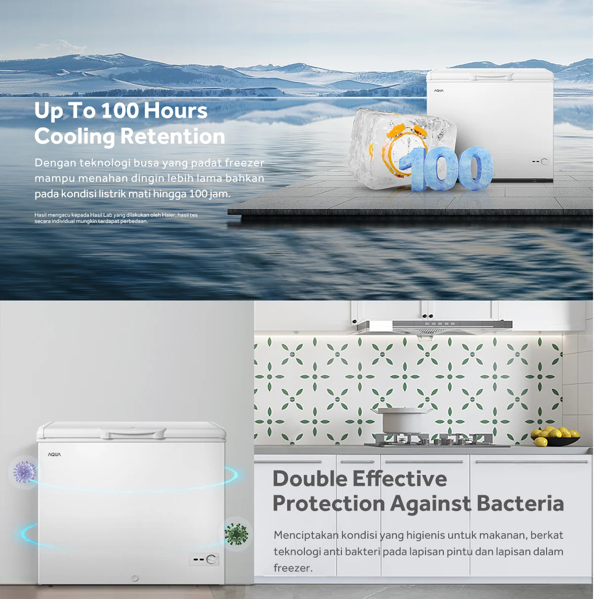 CHEST FREEZER AQUA Elektronik AQF-220HC